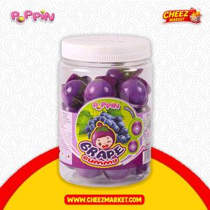 Poppin Grape Gummy Jelly (Imported) – Pack of 30