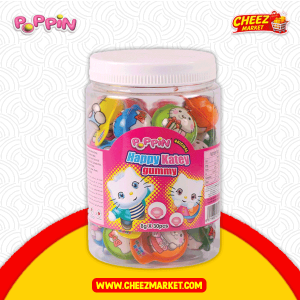 Poppin Happy Kattey Gummy Jelly (Imported) – Pack of 30
