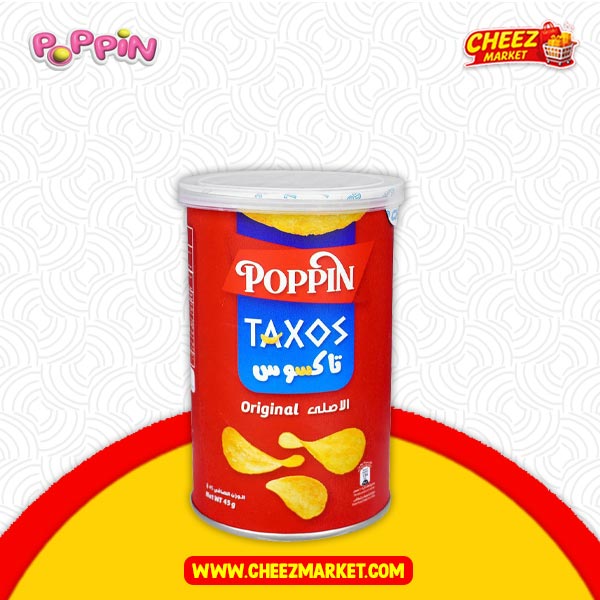 Poppin Taxos Original Chips (Imported) - 45g